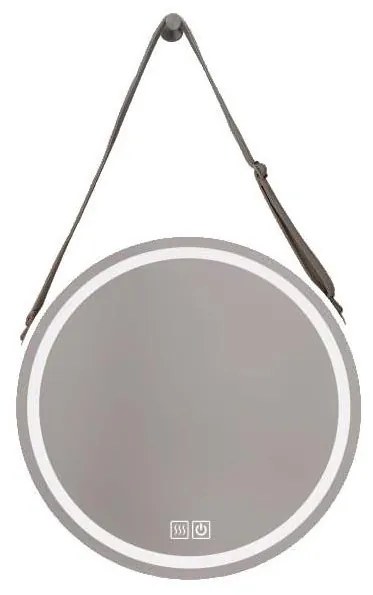 LED podświetlane lustro łazienkowe z podgrzewaniem, 20W, 230V, 4000K, IP44