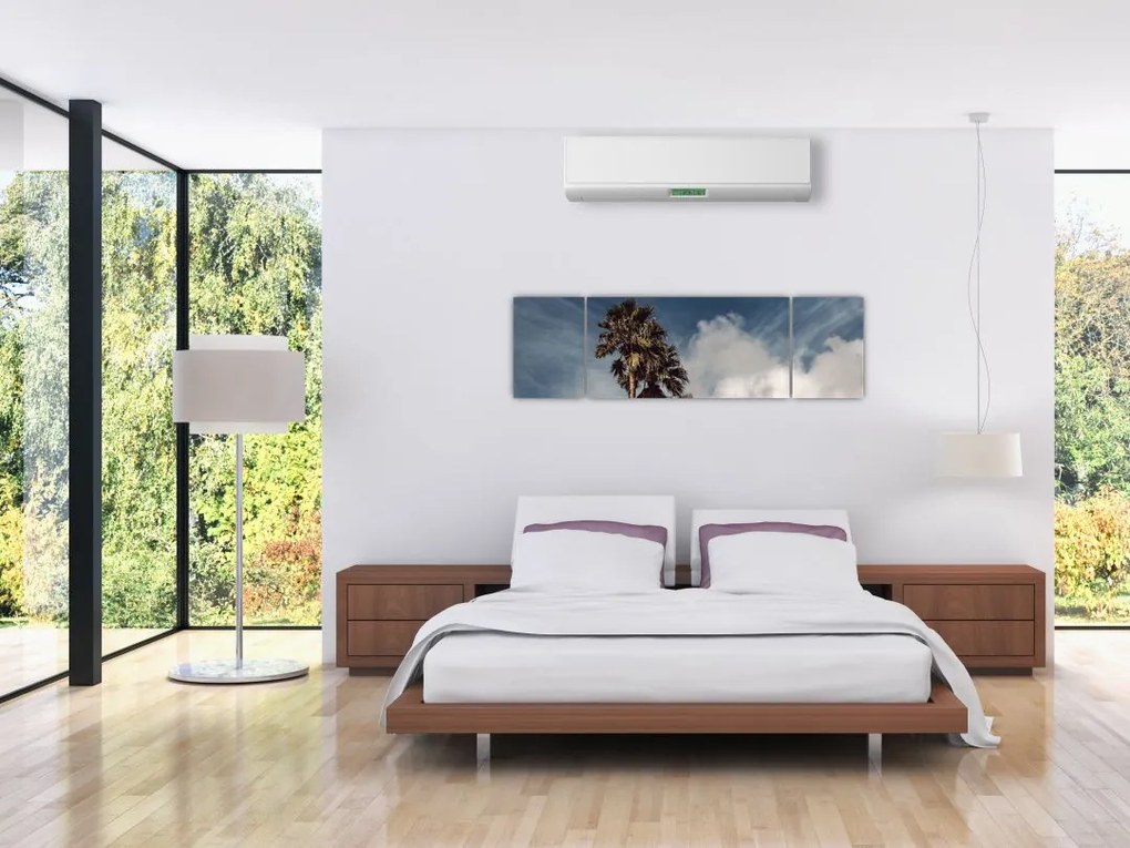 Obraz - Palmowy dramat (170x50 cm)