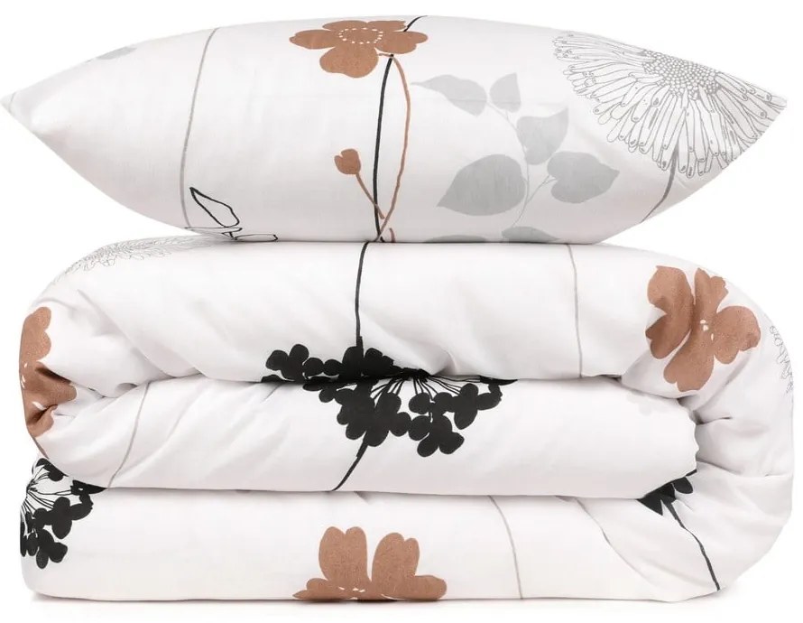 Biała pościel dwuosobowa 240x220 cm Atlantis – Mijolnir