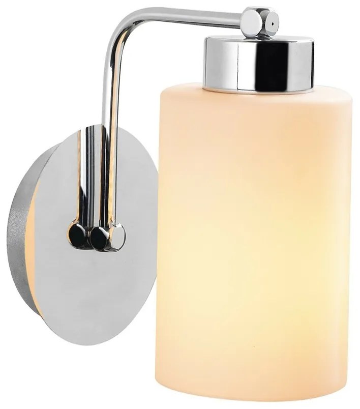 Kinkiet lampa ścienna Balcova - N-340, srebrny/biały
