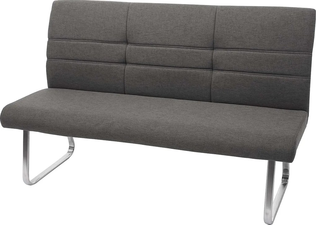 Ławka MCW-G55,  szaro-brązowy 160cm