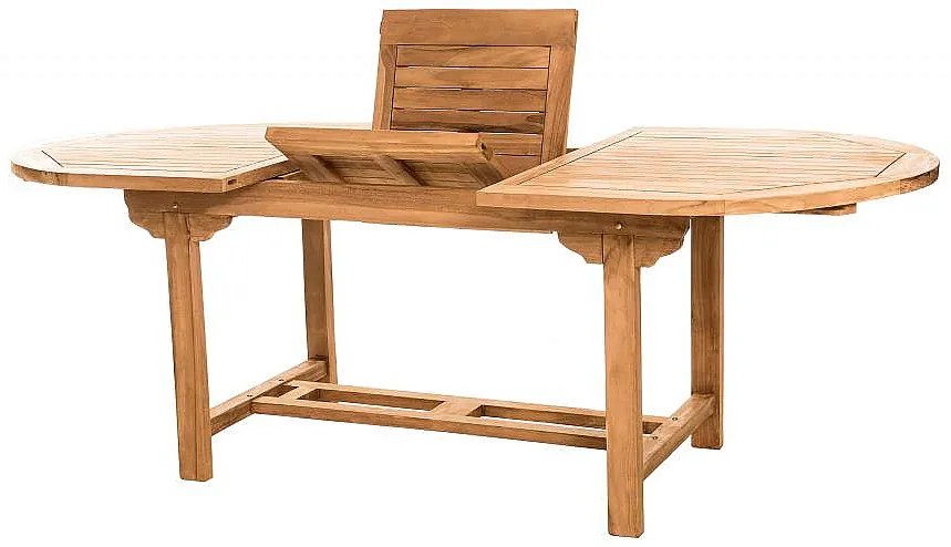 Zestaw teak ogrodowy OREGON 1 + 2 + 1