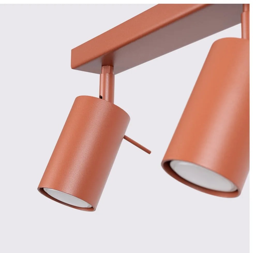 Ceglasta lampa punktowa 6x81 cm Etna – Sollux