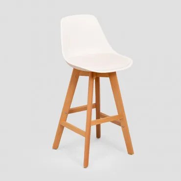 Taburete Alto Nordic Edition Biała & ↑65 Cm - Sklum