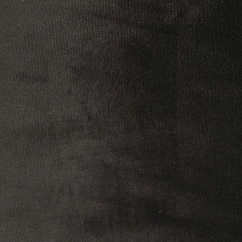 Aksamitny abażur czarny 50/50/25 ze złotym wnętrzem