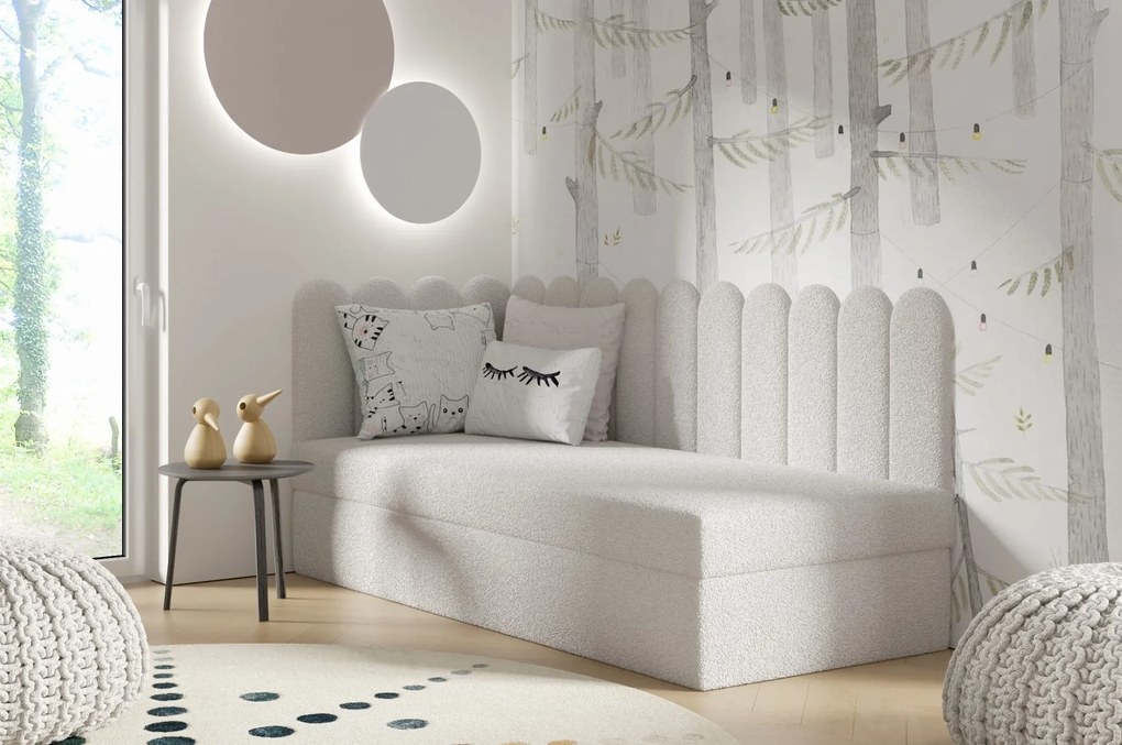 Tapczan, Łóżko Kontynentalne Dziecięce, Wezgłowie + Bok Płotek