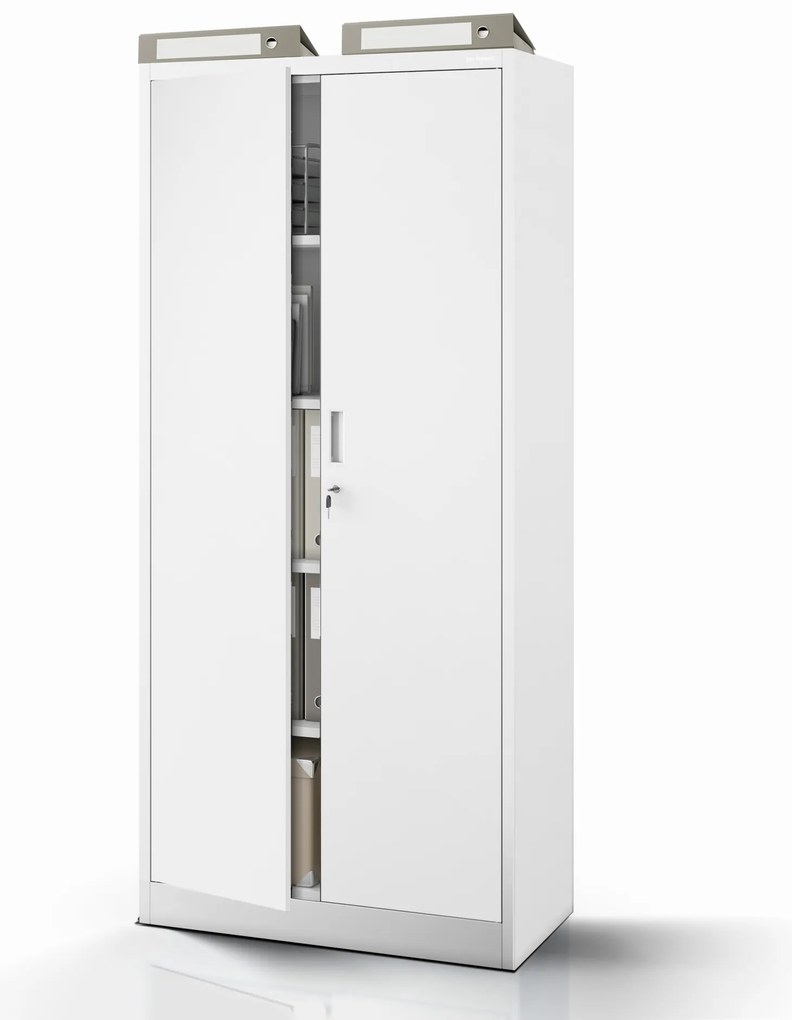 Szafa metalowa biurowa szara: JAN Compact 1750 x 800 x 400 mm