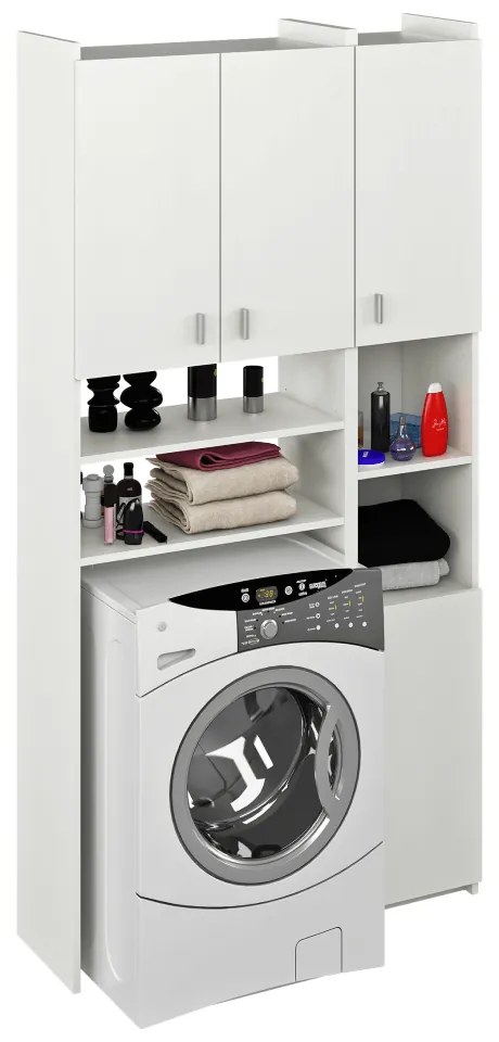 Szafka nad pralką MIRALI, biała