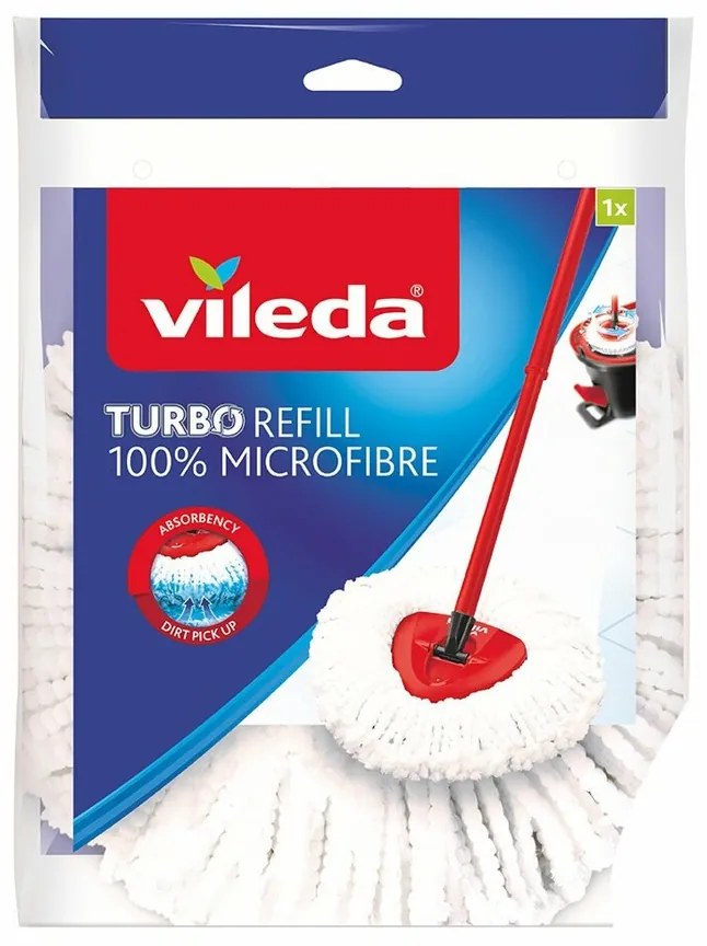 Vileda TURBO Classic Nakładka wymienna do mopa Turbo i Easy Wring & Clean