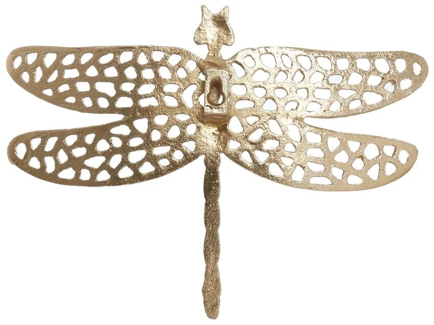 Metalowa dekoracja ścienna 24x17,5 cm Dragonfly – Light &amp; Living