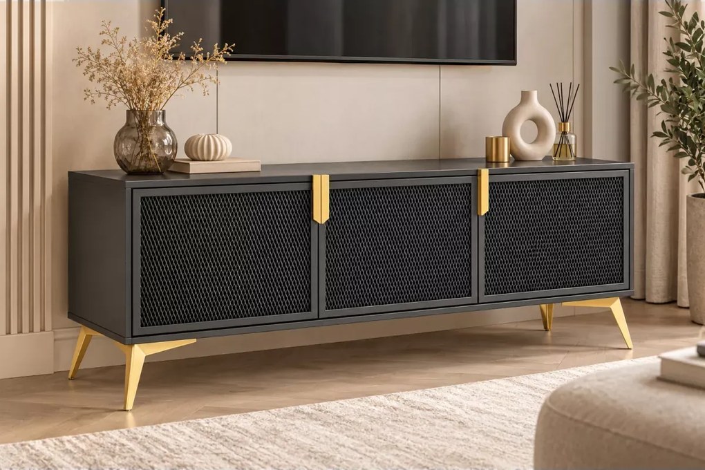 Szafka RTV Mango 161 cm loft nowoczesna