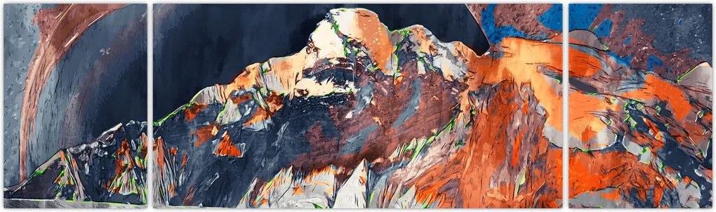 Obraz - Ilustracja domów publicznych (170x50 cm)