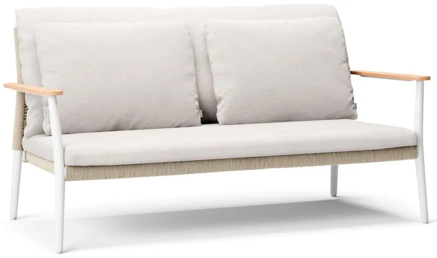 Kremowy zestaw mebli ogrodowych dla 4 osób Ray – Diphano