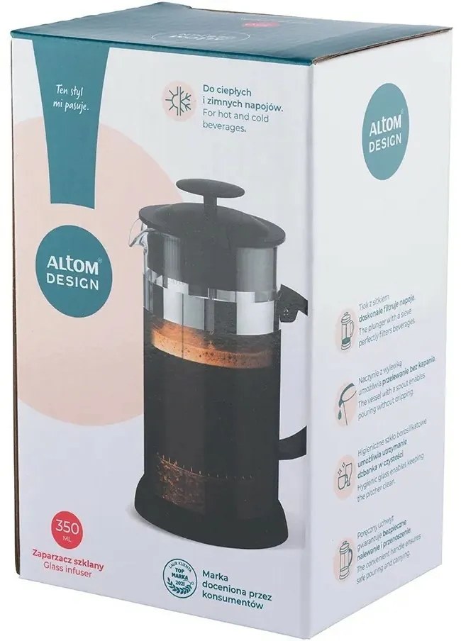 Altom Dzbanek do kawy i herbaty, 350 ml, 350