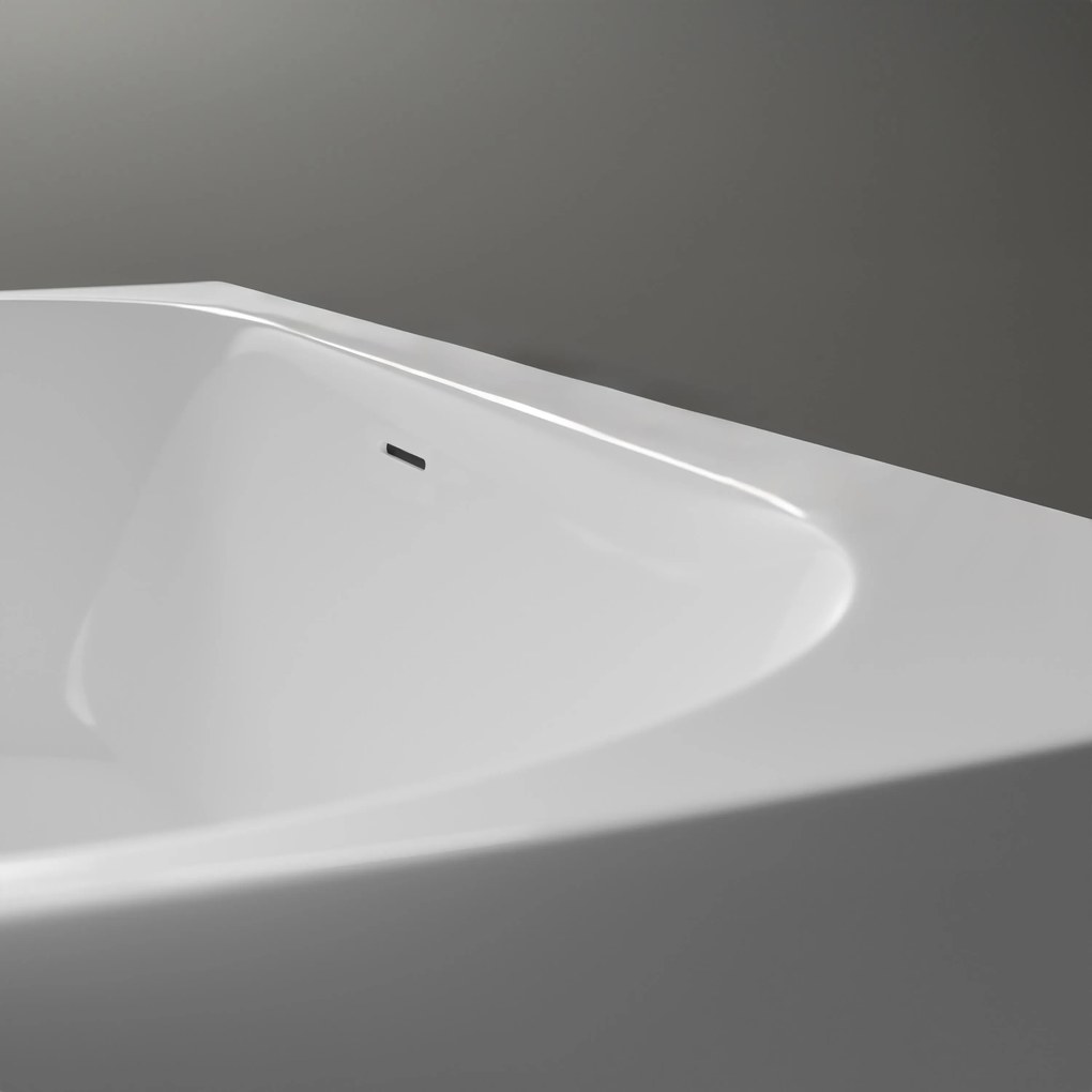 Wanna wolnostojąca przyścienna oszczędzająca miejsce NORA