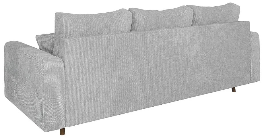 Jasnoszara sofa 210 cm Ariella – Ropez