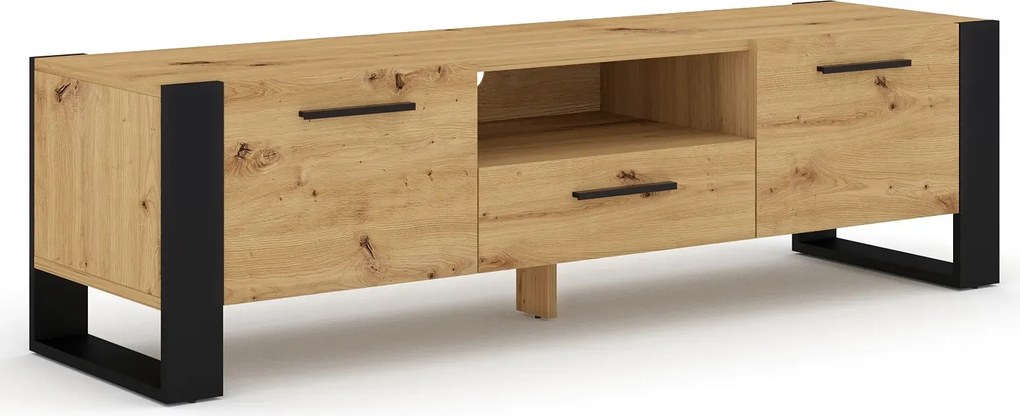 Szafka Rtv Dąb Artisan P9-A74