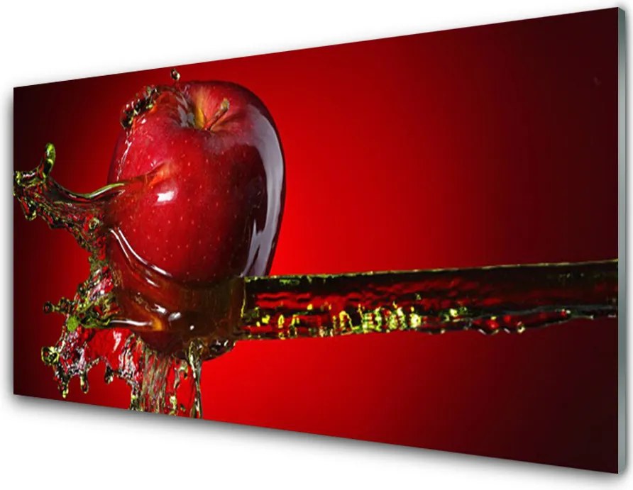 Panel Kuchenny Soczyste Jabłko W Wodzie