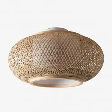 Plafon Sufitowy Z Bambusa Terles Marrón Bambú - Sklum