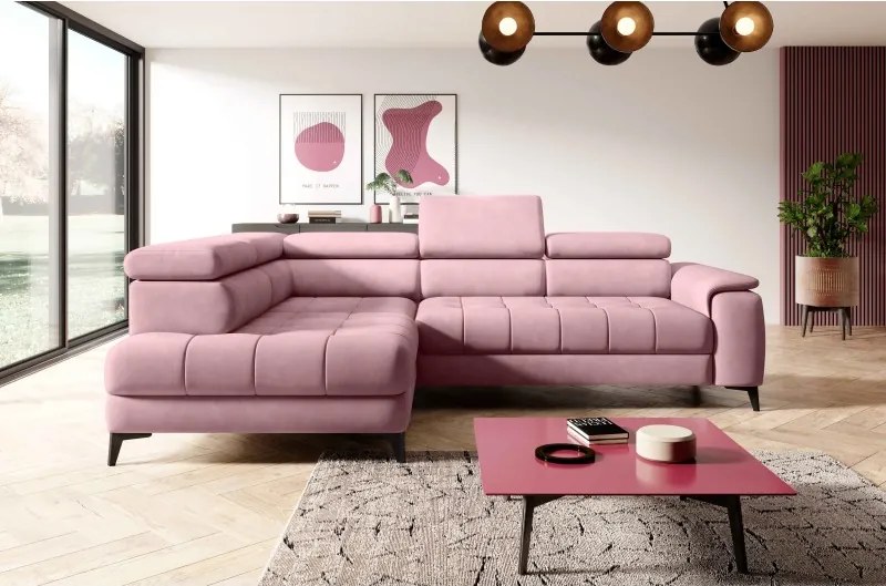 Narożnik CHIVAS L z Elektryczną regulacją siedziska WERSAL