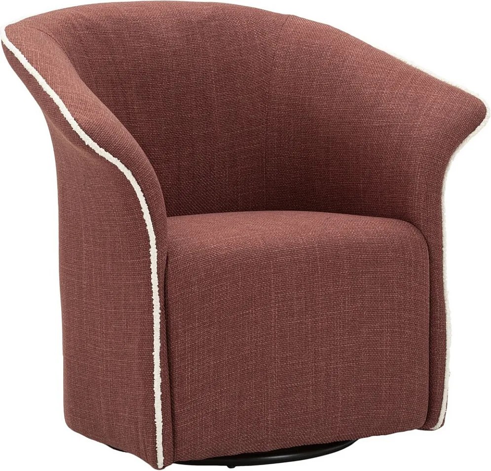 Fotel VKH713, Bordeaux, 80x83,5x66 cm, Kendra Home