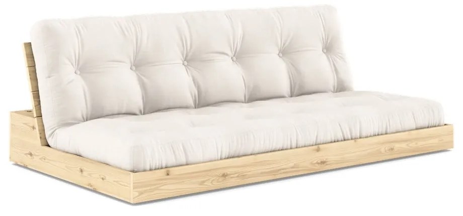 Kremowa rozkładana sofa 196 cm Base – Karup Design