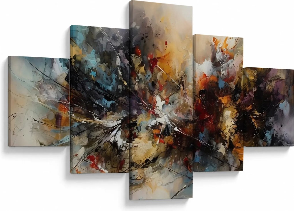 Obraz - Grafika abstrakcyjna (125x70 cm)