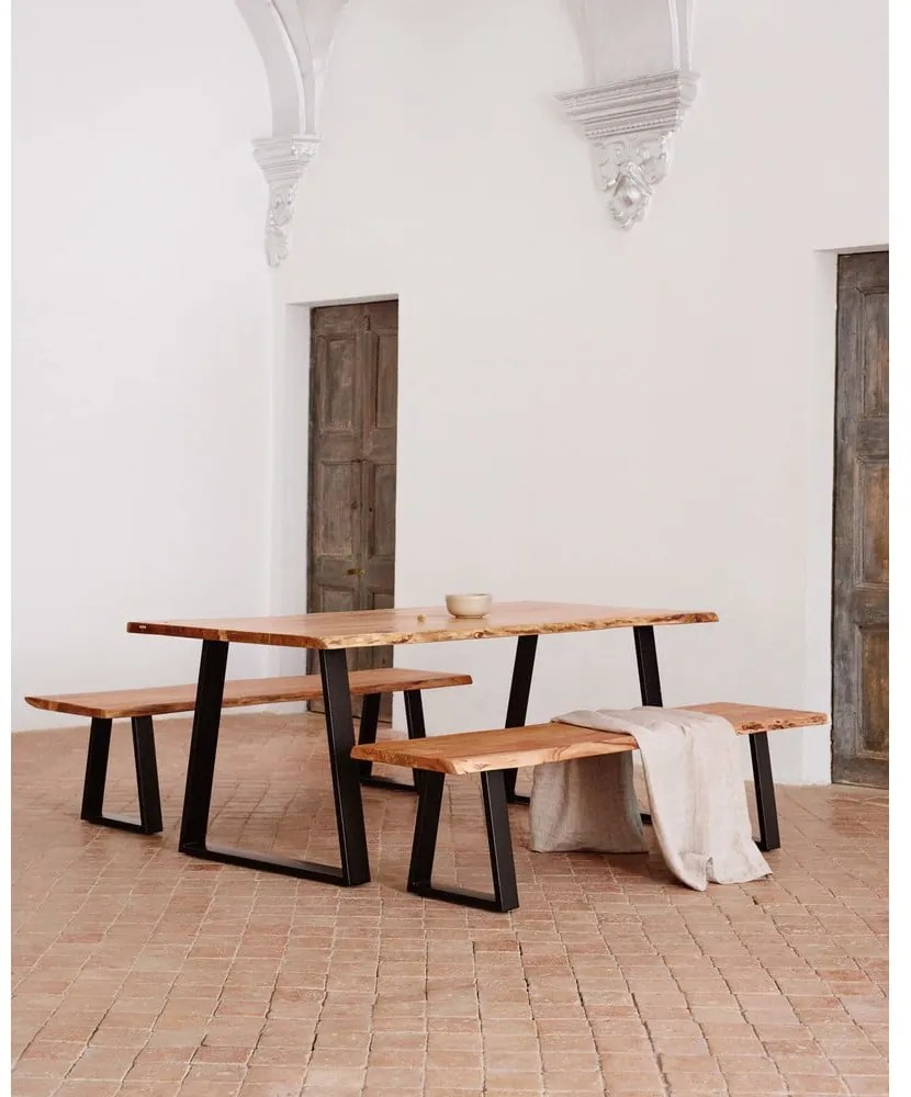 Stół z blatem z drewna akacjowego 90x160 cm Alaia – Kave Home