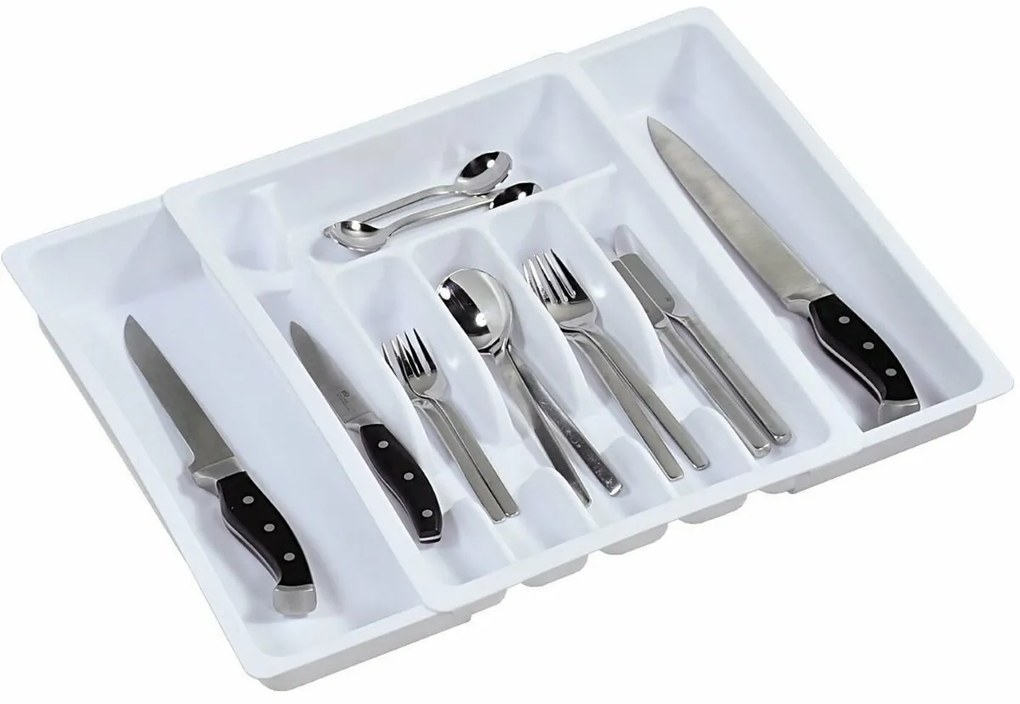 Kesper 30086 Ruchomy regał, 6 lub 8 półek, biały