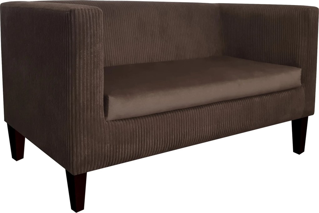 Sofa Monaco : Kolor nogi - Venge, Kolor tkaniny - Kronos6/Poso6, Typ tkaniny - Kronos/Poso, Wysokość nogi - 15 cm