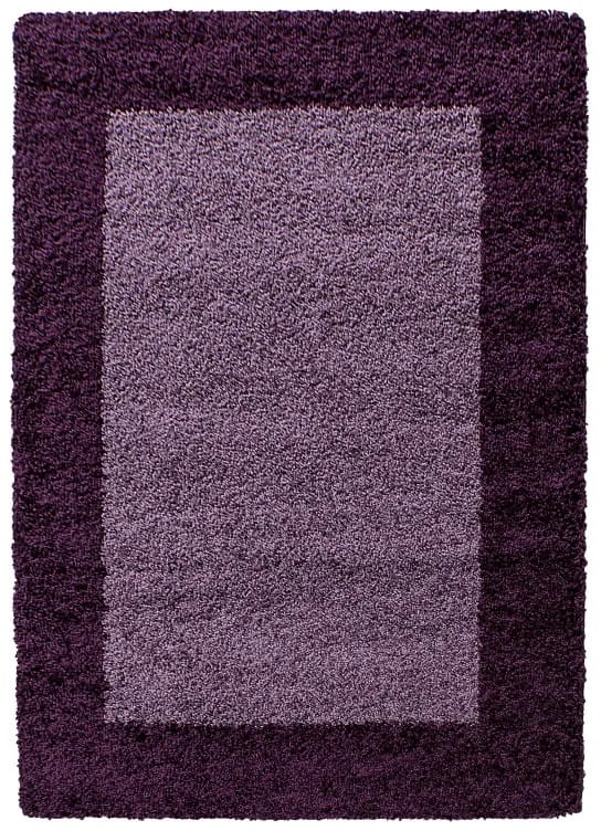 Dywan shaggy Life fioletowy 200 cm x 290 cm