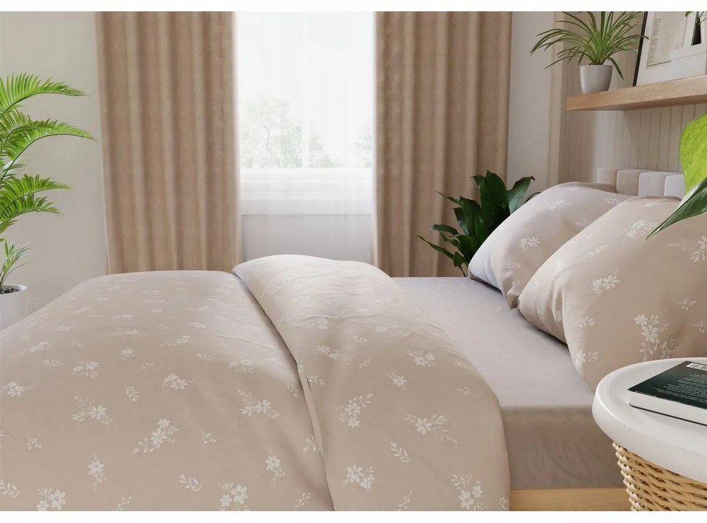 Pościel satynowa Velora, 140 x 200 cm, 70 x 90 cm