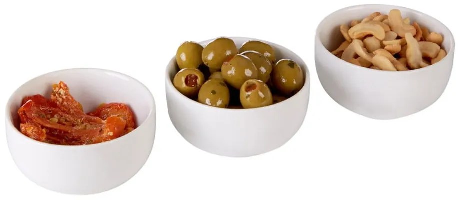 Białe porcelanowe miski do serwowania zestaw 3 szt. ø 8 cm Entree – Premier Housewares