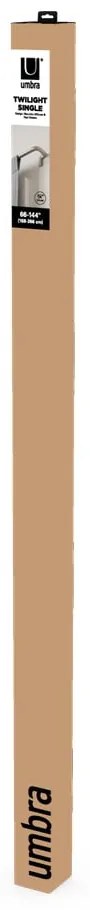 Stalowy regulowany karnisz 213 - 365 cm Twilight – Umbra