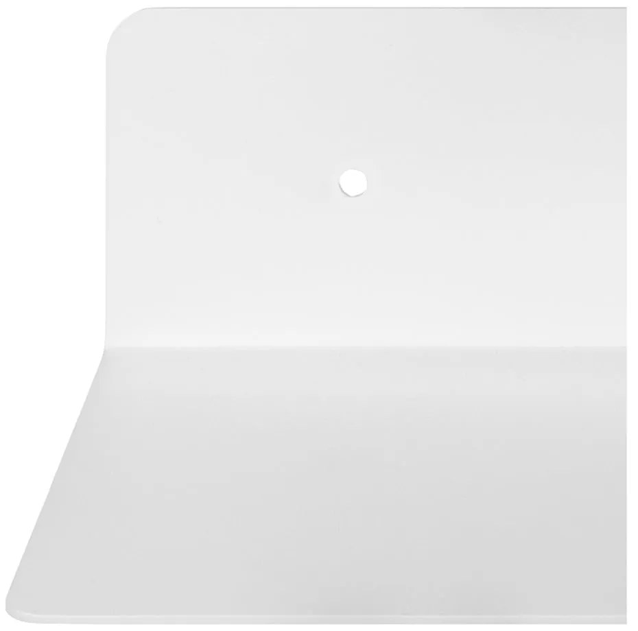 Biała metalowa półka ścienna Actona Joliet, szer. 50 cm