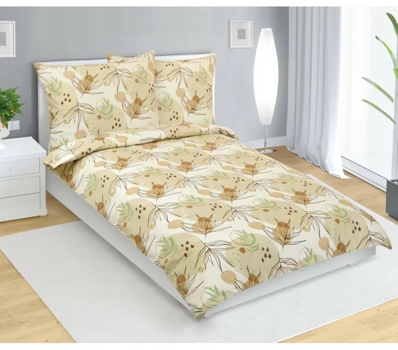 Bellatex Pościel flanelowa Jesień, 140 x 200 cm, 70 x 90 cm