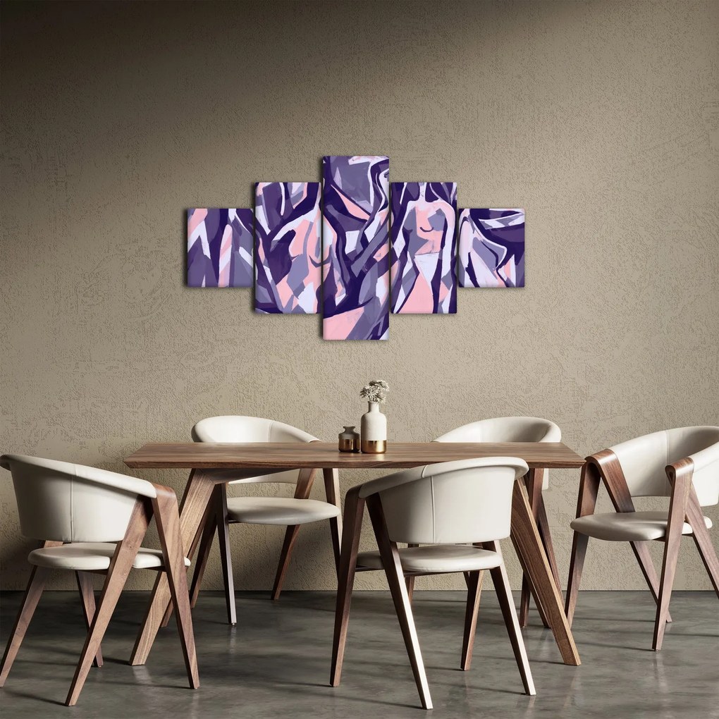 Obraz - Abstrakcyjne kobiety (125x70 cm)