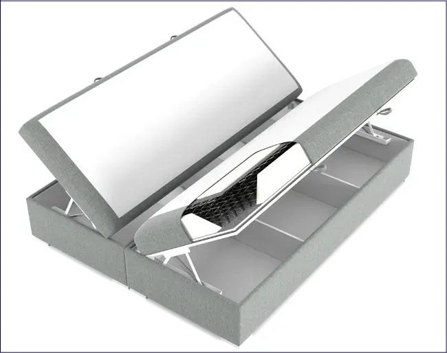 Łóżko boxspring Gomos 120x200 - 32 kolory