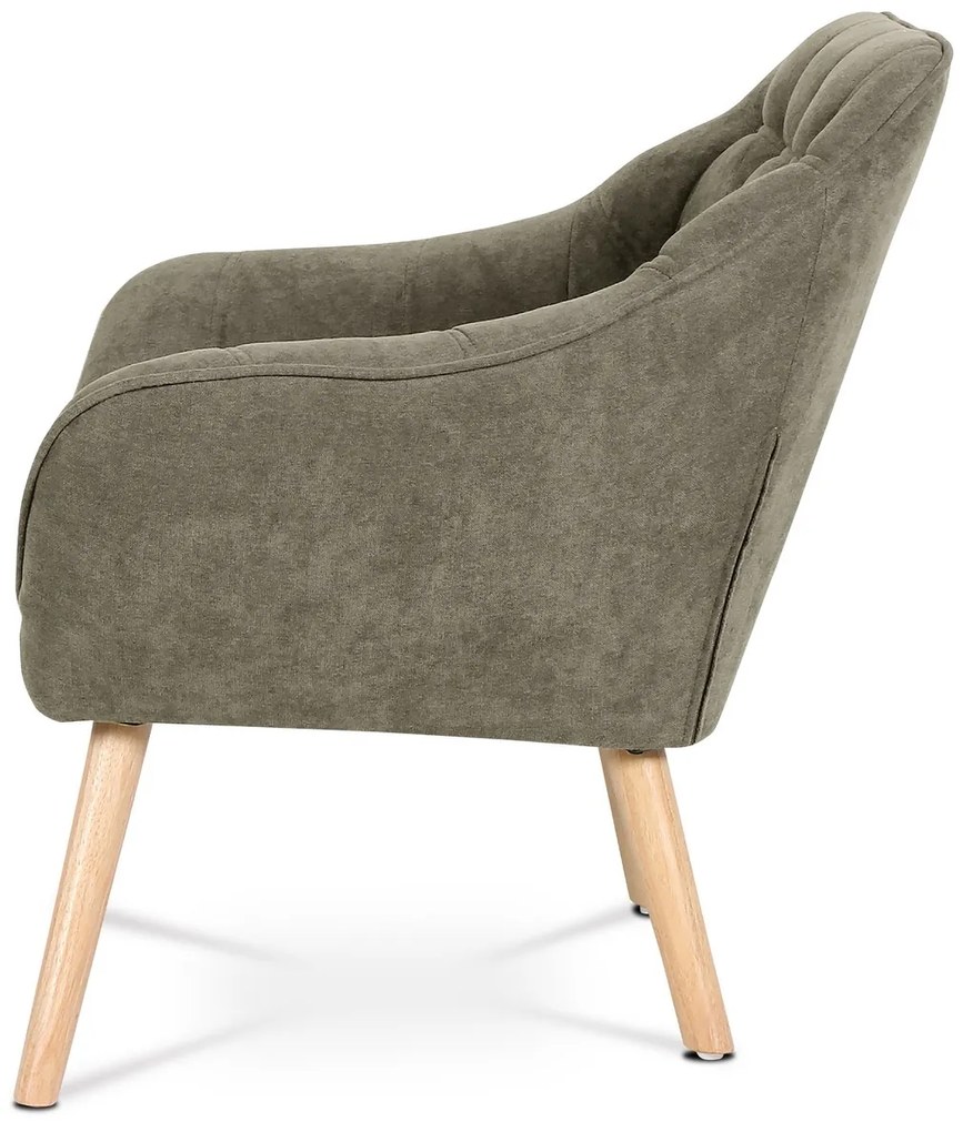 Dwuosobowa sofa AK-322 LAN2, brązowa