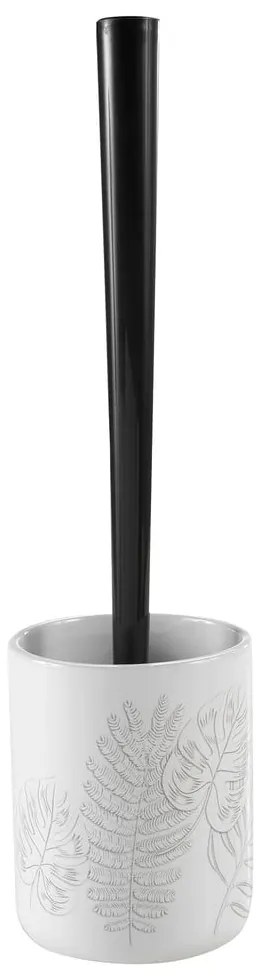 Biała szczotka do WC ceramiczna Amber – douceur d'intérieur