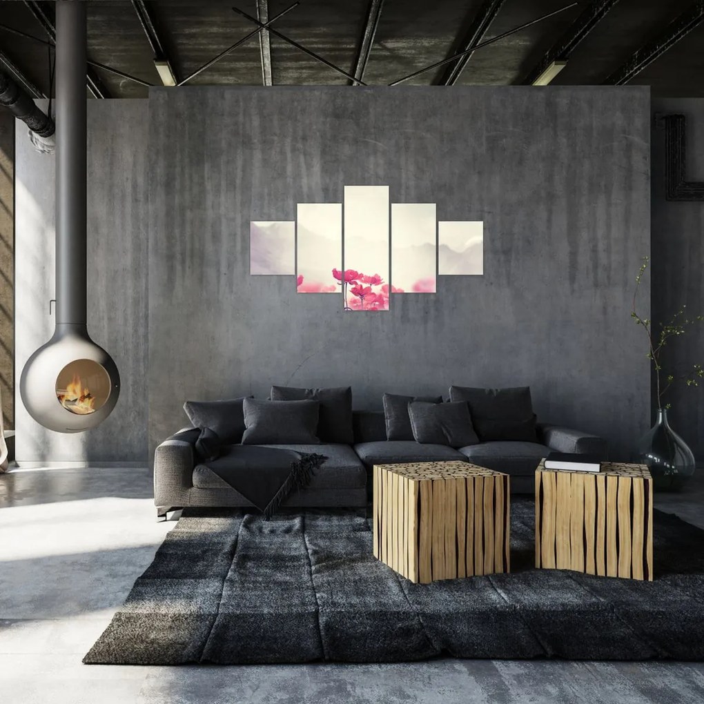 Obraz - Maki (125x70 cm)