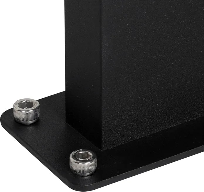 Industrialna lampa podłogowa zewnętrzna czarna IP44 - Femke