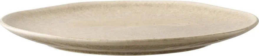 Szarobeżowe kamionkowe talerze zestaw 4 szt. ø 21 cm Viola – House Nordic