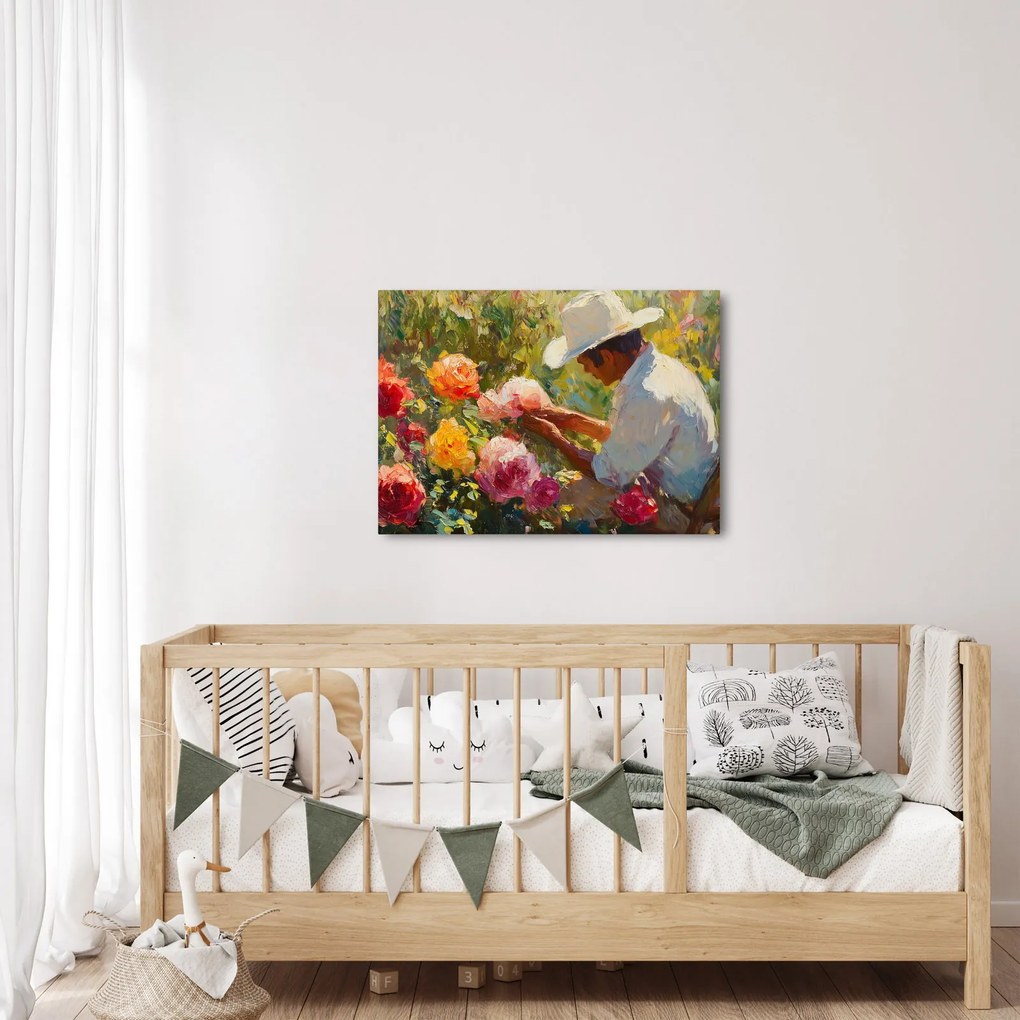 Obraz - Ogrodnik (70x50 cm)