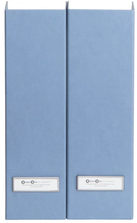 Kartonowe organizery na dokumenty zestaw 2 szt. Viola – Bigso Box of Sweden