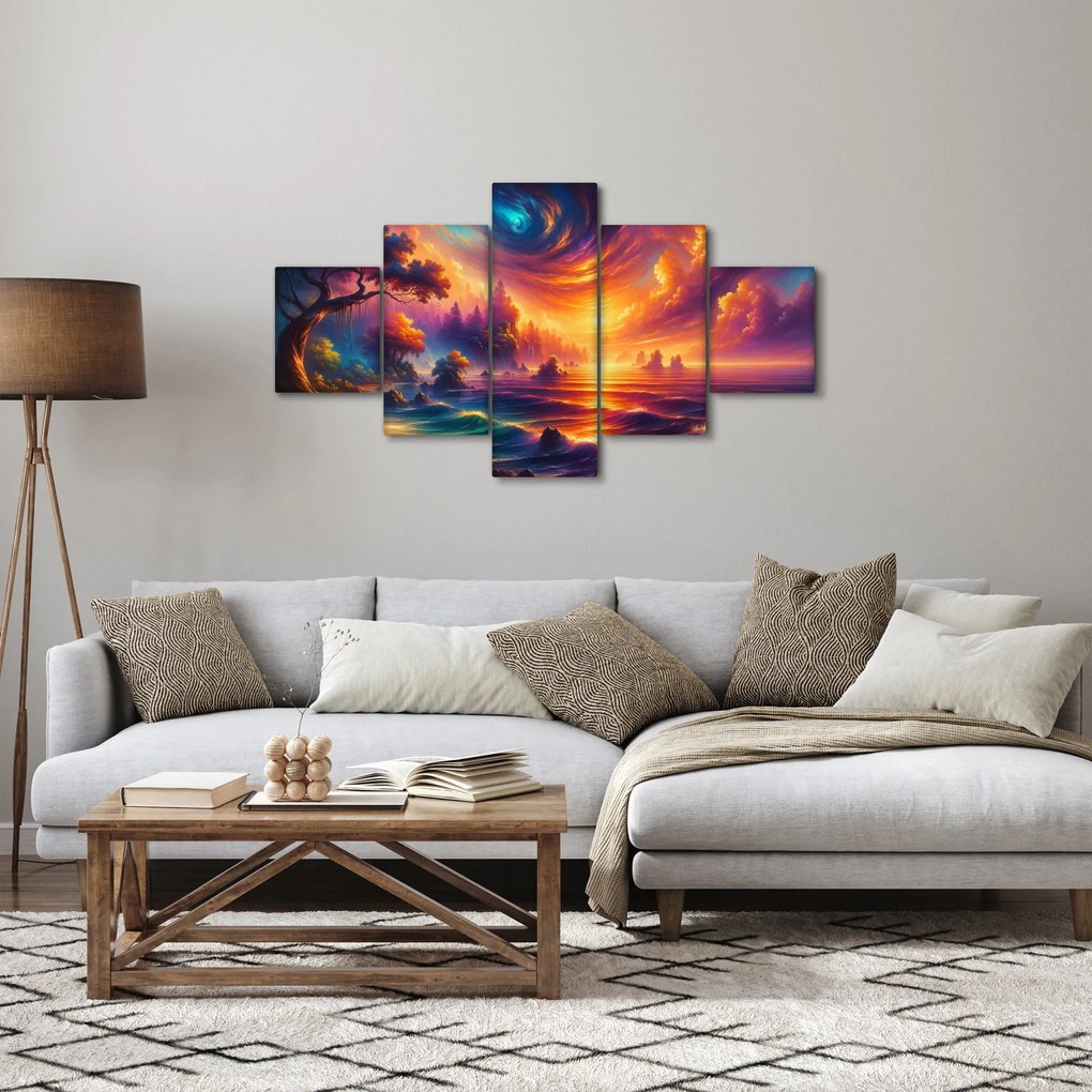 Obraz - Magiczny świat (125x70 cm)