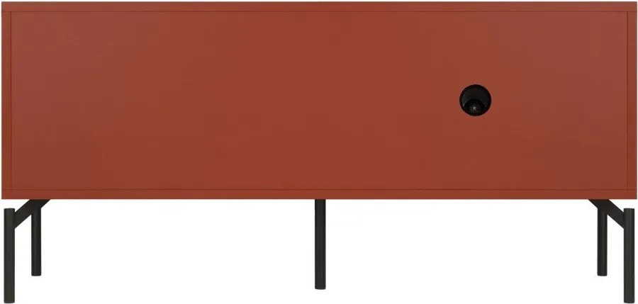Szafka pod TV w kolorze terakoty 116x55x42 cm Met Mini – noo.ma