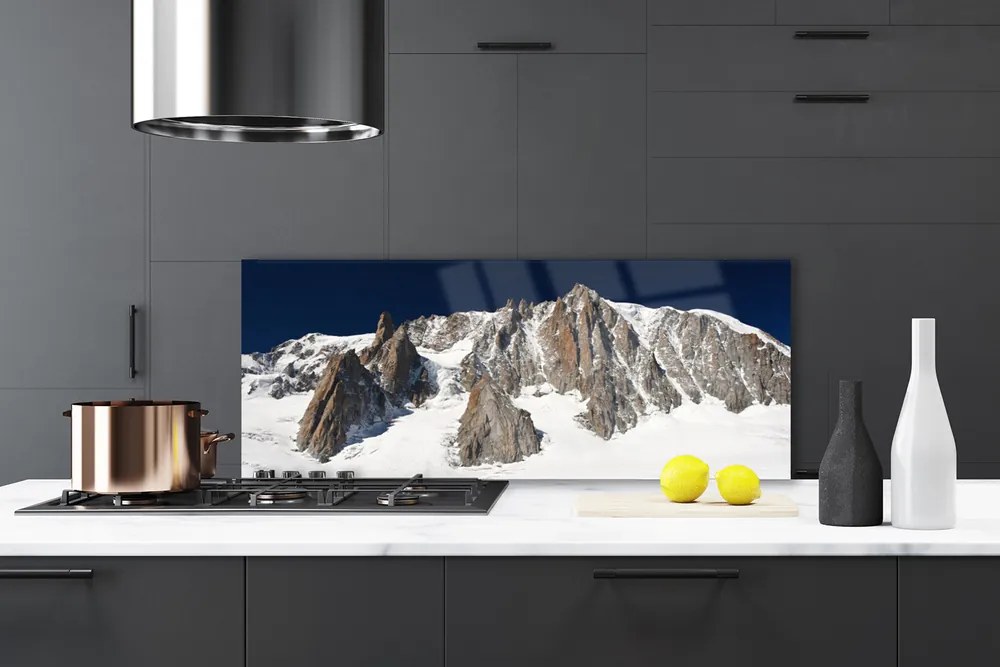 Panel Szklany Wieczna Zmarzlina Wysokich Gór