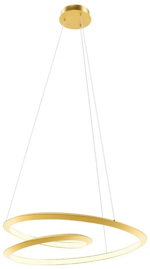 Redo 01-3377 - LED Ściemnialny żyrandol na lince STORM LED/60W/230V złoty