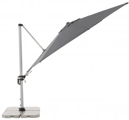 ACTIVE 370 cm - wahadłowy parasol ogrodowy z drążkiem bocznym : Substancja Desen - 840